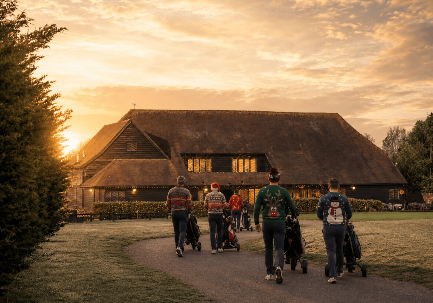 Sunbury Christmas Jumper Golf Day Image